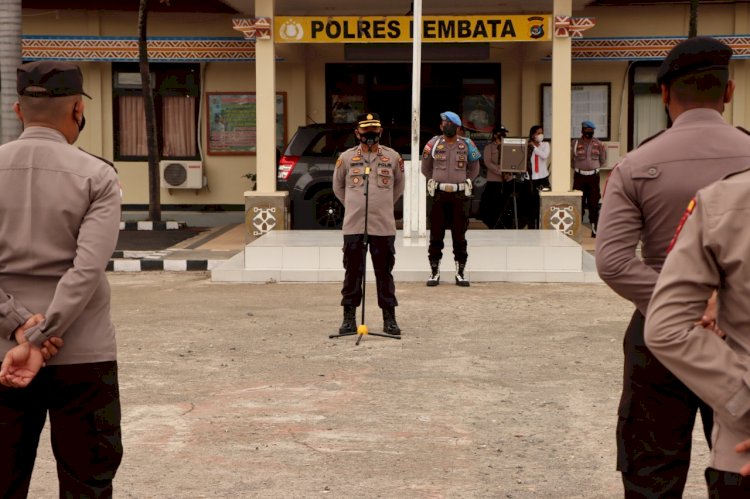 Kapolres Lembata Apresiasi Suksesnya, Ops Zebra Ranakah, Pengamanan Lari Amal PLAN Internasional Dan Vaksinasi Massal.