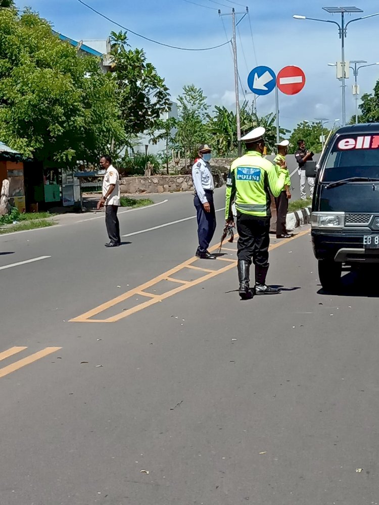 Satuan Lalulintas Lakukan Penertiban Kendaraan Bermotor Dalam Rangka Cipta Kondisi Jelang Natal Dan Tahun Baru 2022.