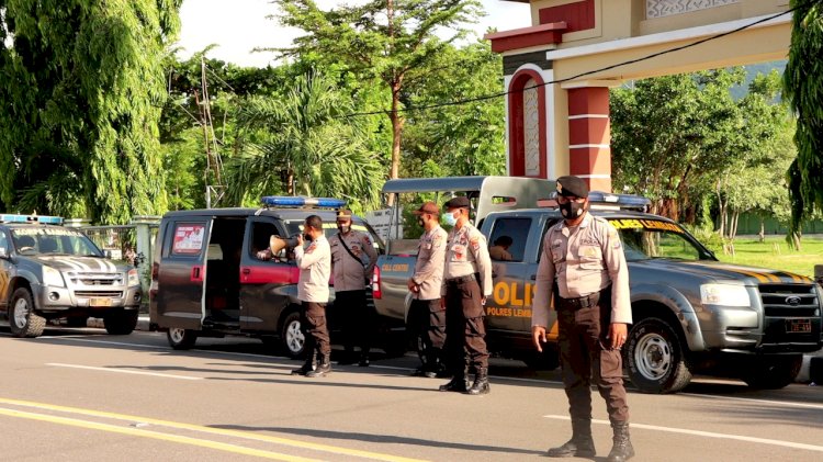 Gempa 7.5 Magnitudo., Kapolres Lembata Himbau Agar Masyarakat Tidak Panik.