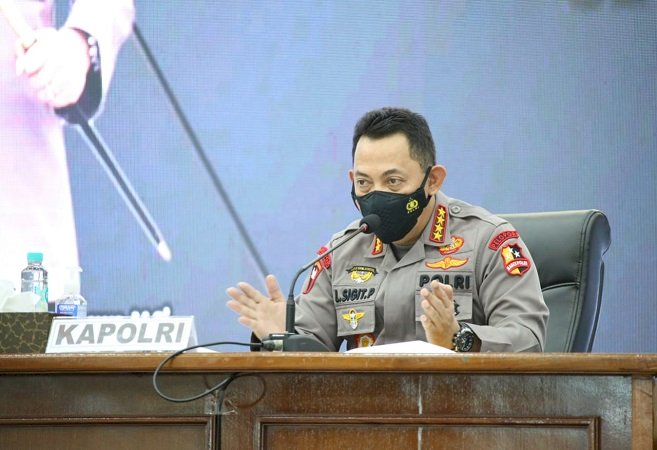 Survei Charta Politika: Polri Lembaga Hukum Paling Baik Kinerjanya