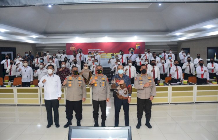 Pelatihan APH dan Bimbingan Pengisian SPDP Online bersama KPK RI, Kapolda NTT Minta Para Penyidik Tipikor untuk Meningkatkan Knowledge, Skill dan Attitude