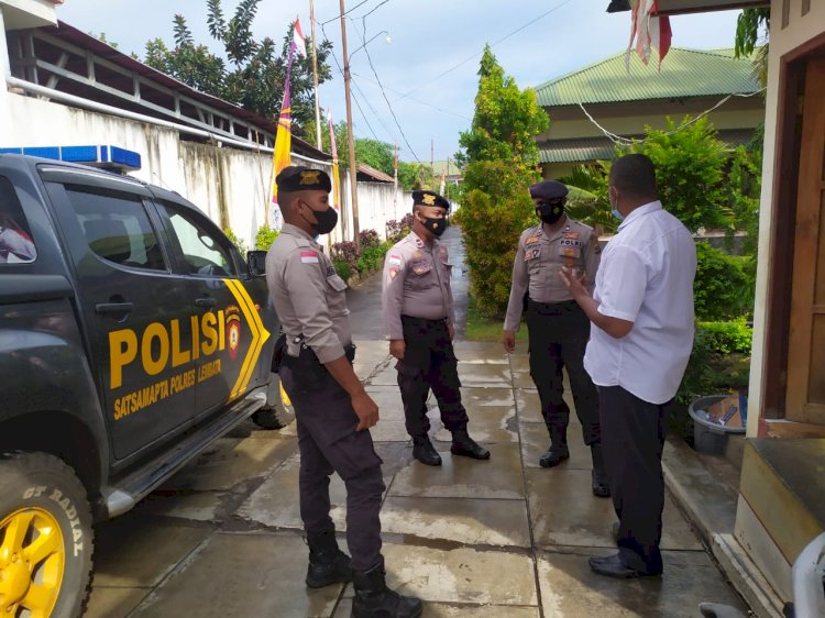 Polres Lembata Tingkatkan Patroli Dan Edukasi Protokol Kesehatan.