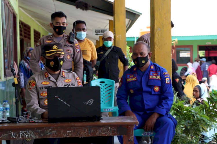 Kapolres Lembata Minta Jajaran Tingkatkan Akselerasi Vaksin Covid-19.