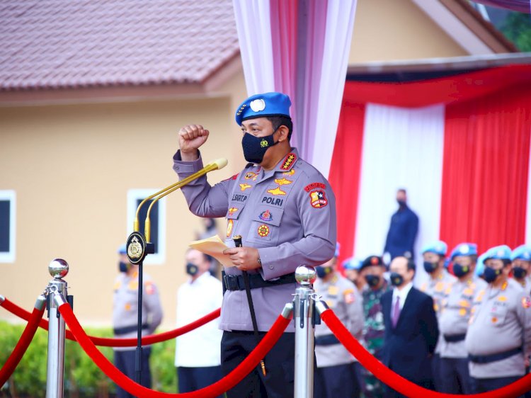 Tutup Misi Satgas Perdamaian Dunia, Kapolri: Jadilah Inspirasi untuk Wujudkan Polri Dicintai Masyarakat