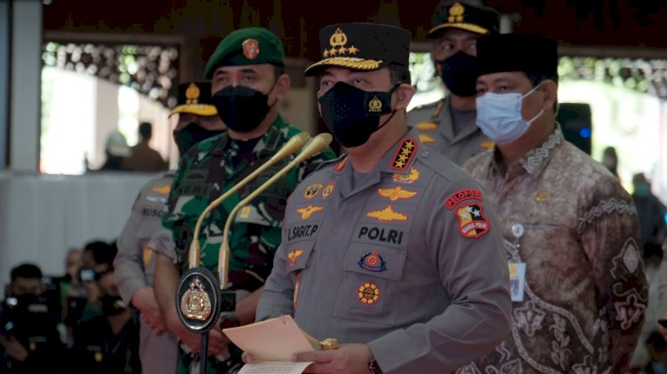 Hadapi Lonjakan Covid-19, Kapolri: Harus Dilakukan Dengan Upaya Maksimal