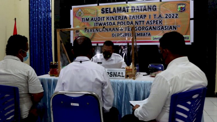 Audit Kinerja Itwasda Polda NTT Aspek 