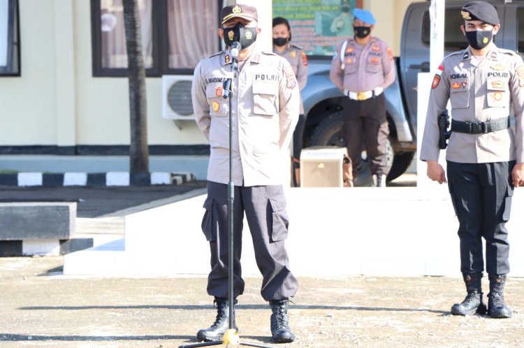 Jelang Ramadan, Kapolres Lembata Minta Jajaran Tingkatkan Akselerasi Vaksinasi.