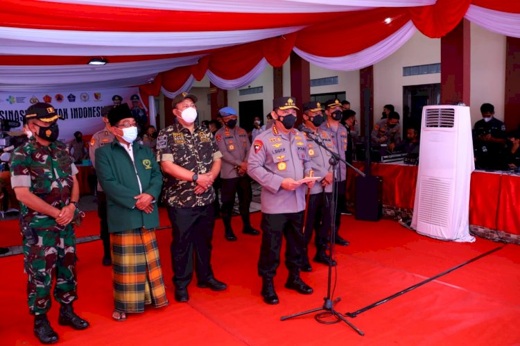 Kapolri Minta Forkopimda dan FKUB Siapkan Strategi Vaksinasi di Bulan Ramadan