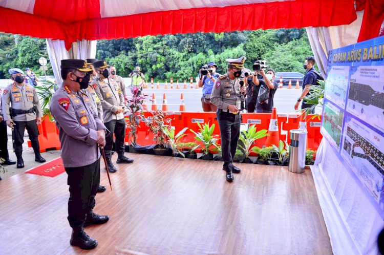 Kapolri Pastikan Polisi akan Berikan Pelayanan Maksimal Hadapi Arus Balik Lebaran