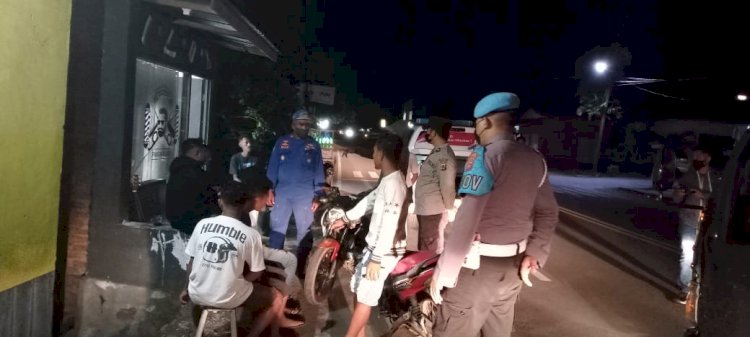 Jaga SitKamtibmas Polres Lembata Tingkatkan Patroli KRYD.