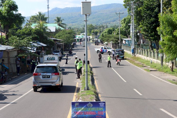 Operasi Patuh Turangga 2022, Satlantas Polres Lembata Amankan 23 Pelanggar.