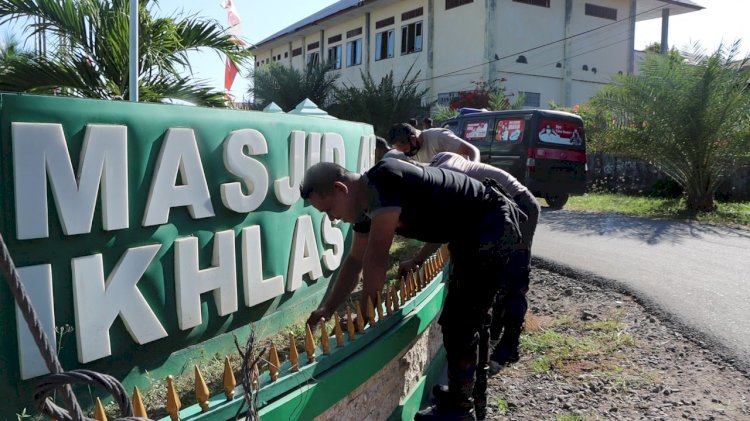 Sambut tahun baru Islam, Polres Lembata gelar bakti sosial