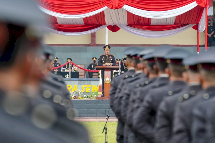 Pesan Kapolri ke Perwira SIP Angkatan ke-51: Jadilah Agen Penggerak Reformasi Kultural Polri.