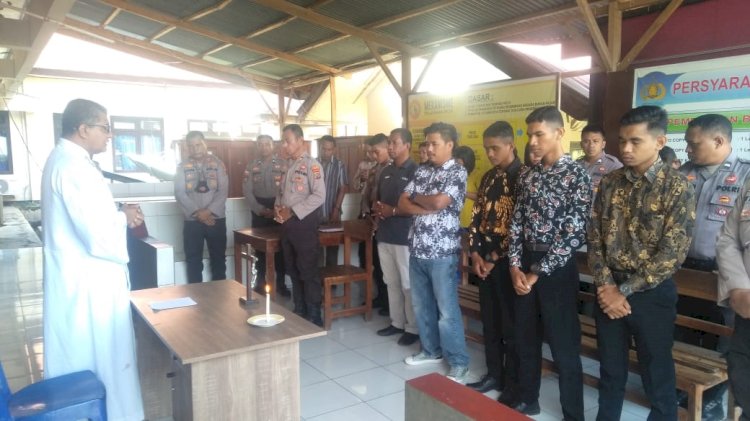 Pembinaan Rohani Dan Mental Tingkatkan Moral Personel Polres Lembata.