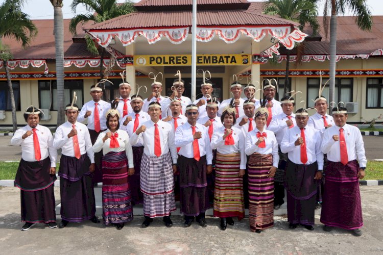 Wujudkan Peningkatan Pelayanan Publik Sat Reskrim Polres Lembata Deklarasi Pakta Integritas.