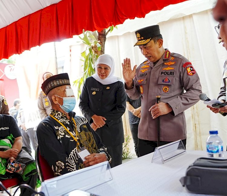 Gelar Baksos Kesehatan, Kapolri: Demi Keselamatan Masyarakat