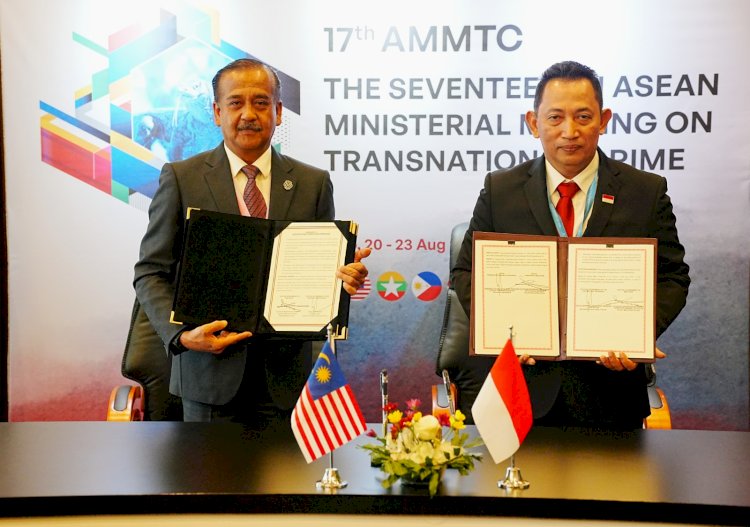 Pertemuan AMMTC ke-17 di Labuan Bajo Menghasilkan Kesepakatan Kerja Sama Regional yang Kuat dalam Memerangi Kejahatan Transnasional,-