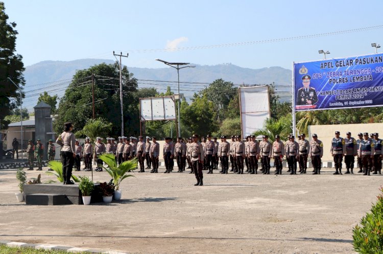 Polres Lembata laksanakan operasi Zebra turangga 2023 dan ; ini yang di targetkan dalam operasi “