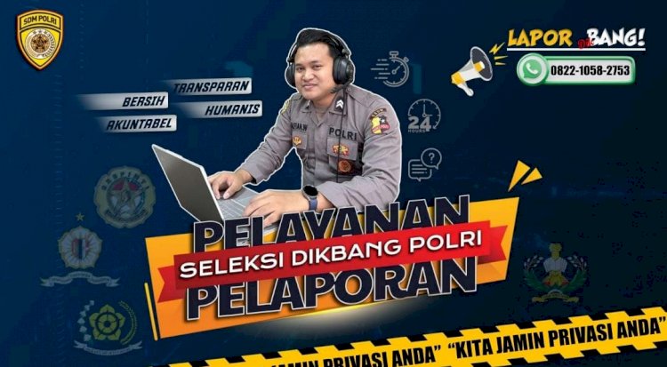 Buka Seleksi Dikbangpimti 2024, SSDM Polri Luncurkan Layanan 