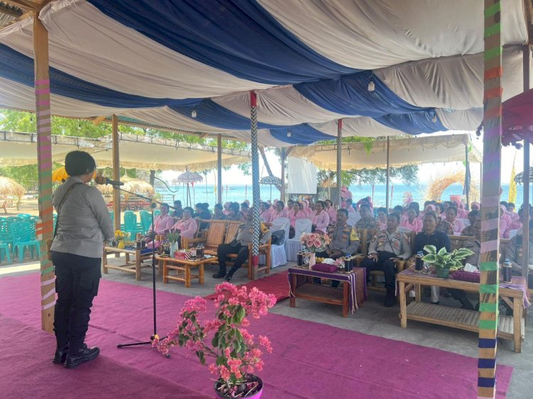 Kapolres Lembata buka acara syukuran Hut HKGB Pengurus Bhayangkari Cabang Lembata