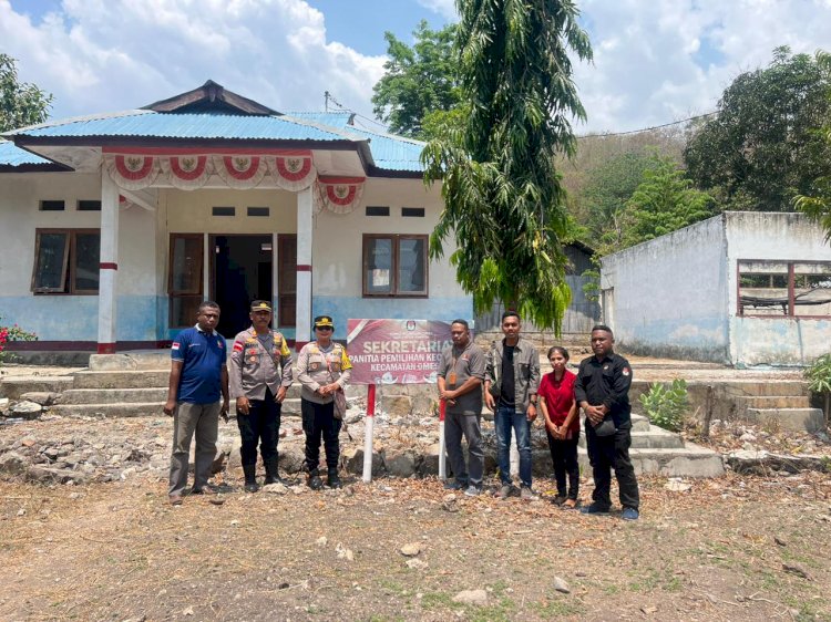 Tingkatkan kesiapsiagaan menghadapi pengamanan pemilu, polres lembata aktif laksanakan hal-hal ini.-