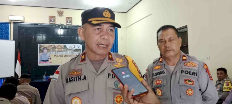 PSU di Lembata Telah Usai, Wakapolres Lembata : Apresiasi Kinerja Personil Polres Lembata & Bhabinkamtibmas