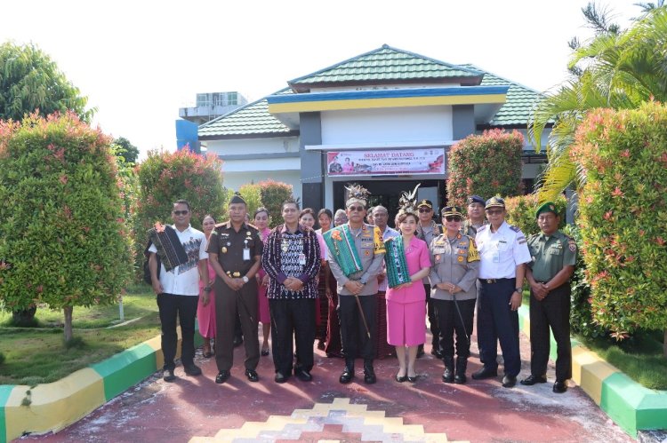 Kunjungan Kerja Kapolda NTT Di Polres Lembata