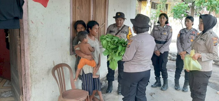 Dukung Program Asta Cita Presiden, Polres Lembata melaksanakan program Ketahanan pangan