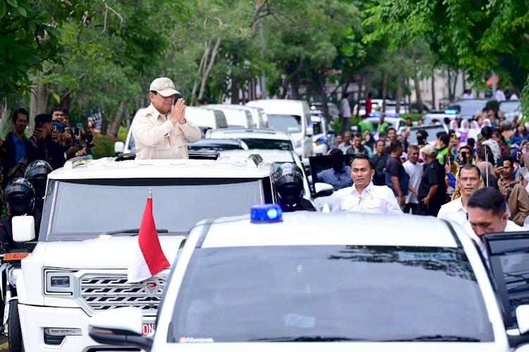 Presiden Prabowo Disambut Meriah di Pembukaan Apel Kasatwil Polri 2024*