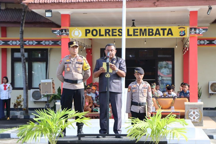 Pelaksanaan Upacara Gelar Pasukan Operasi Ketupat Turangga 2025