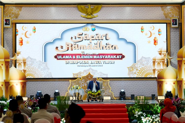 Safari Ramadan, Kapolri Pererat Silaturahmi Dengan Ulama Hingga Tokoh Masyarakat
