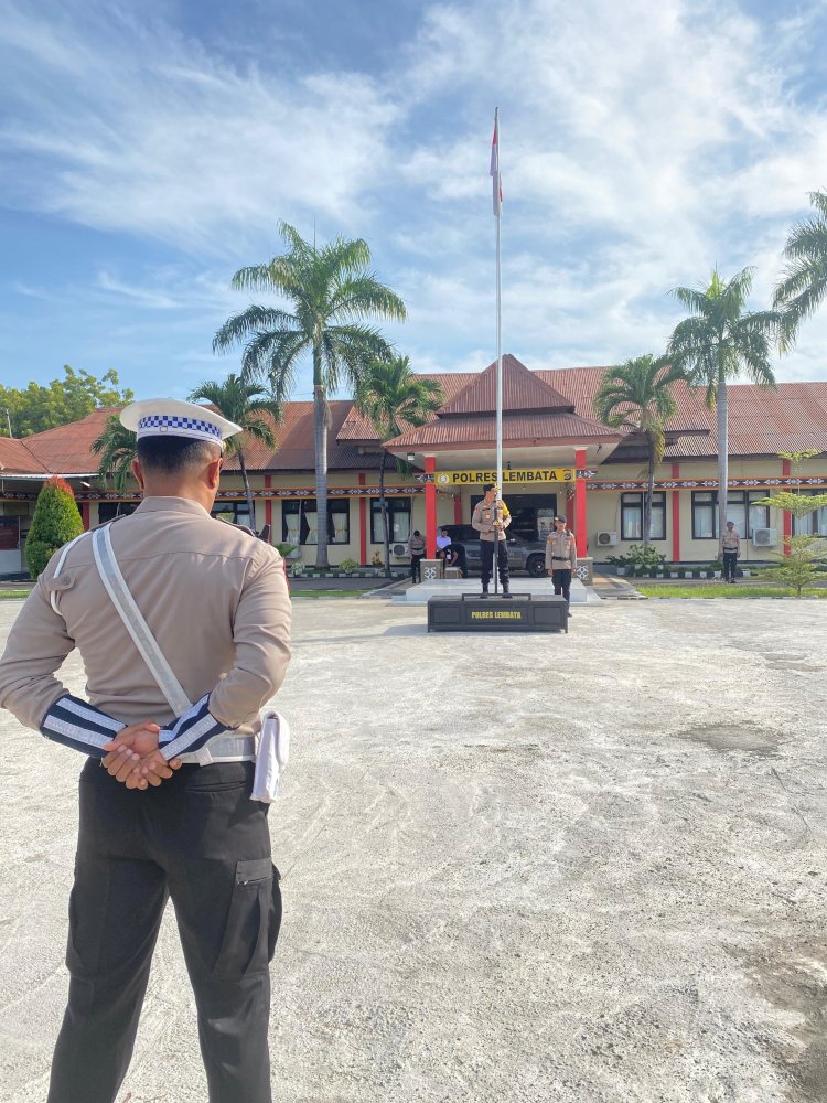 Kapolres Lembata Berikan Himbauan Kepada Anggota untuk Berantas premanisme