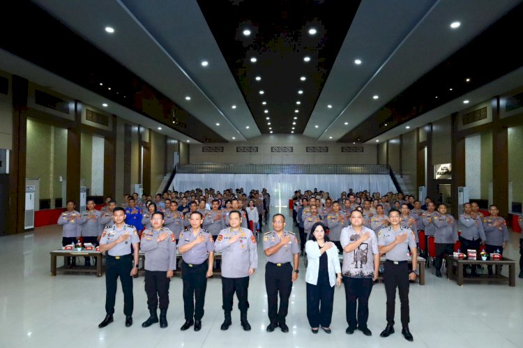 **Lemdiklat Polri Gelar Sosialisasi Beasiswa LPDP , Diikuti 160 Personel**
