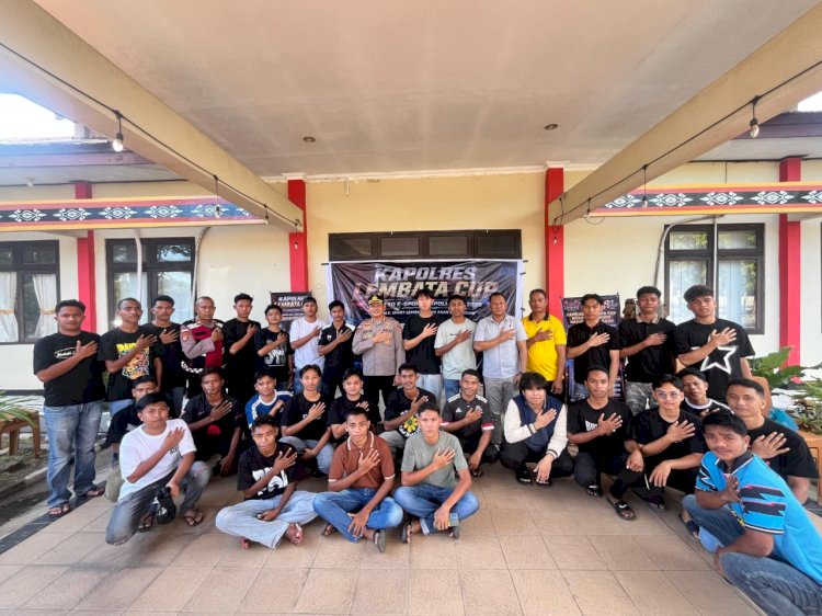 Kapolres Lembata Resmi Buka Turnamen Esport Kapolri Cup 2026 Mobile Legends Bang-Bang Tingkat Kabupaten Lembata dalam Rangka HUT Bhayangkara ke-80.