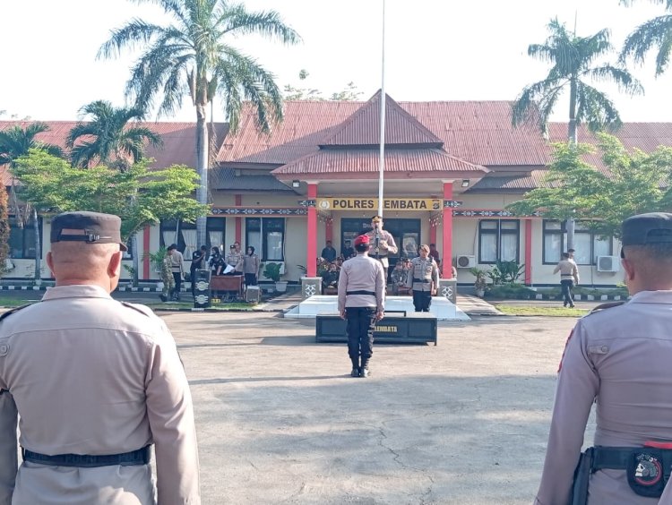 Apel Kesiapsiagaan Polres Lembata Hadapi Karhutlah Tahun 2026.