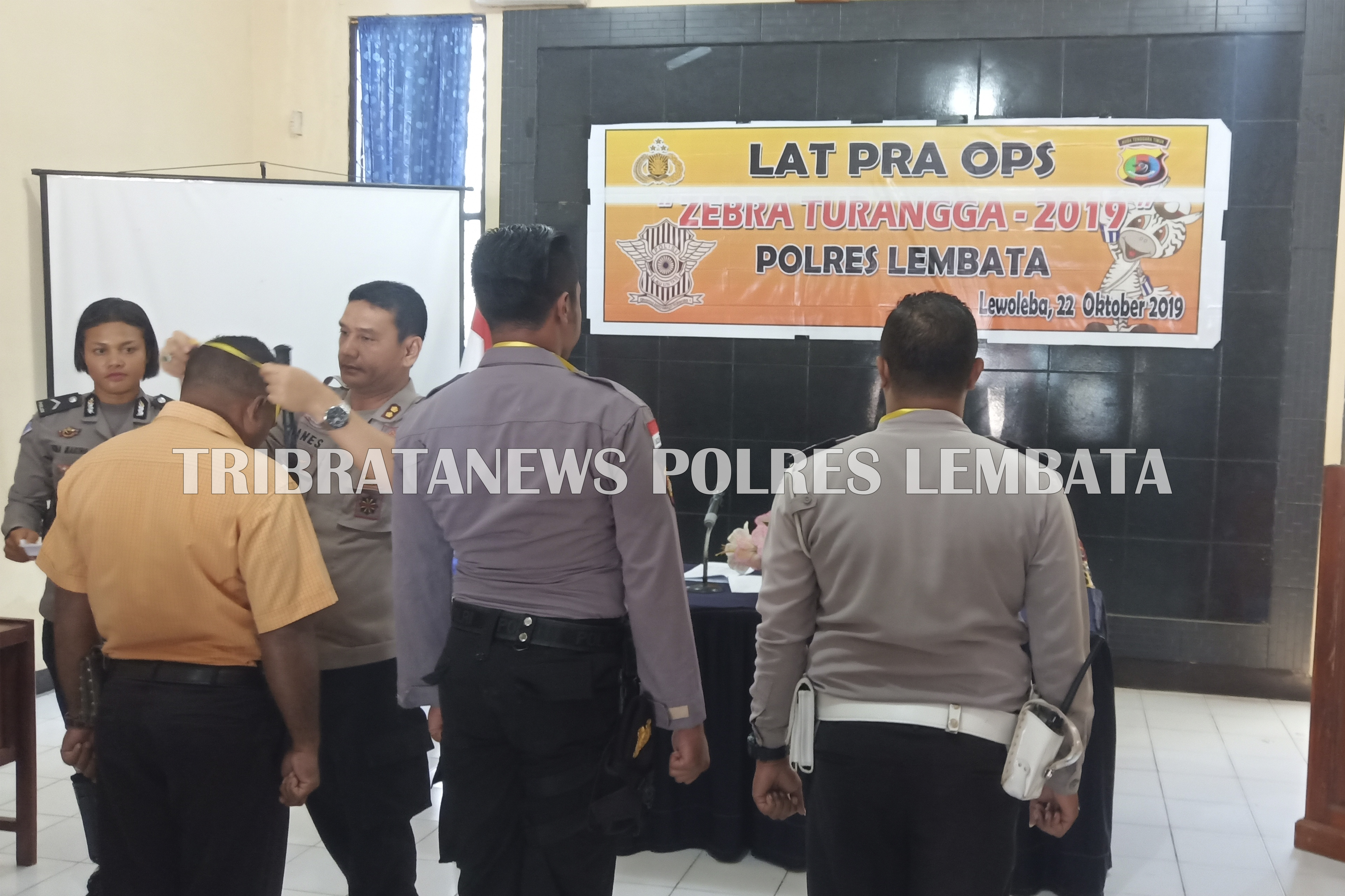 JELANG PELAKSANAAN OPS OPERASI ZEBRA TURANGGA 2019 POLRES LEMBATA SIAPKAN BEBERAPA HAL INI