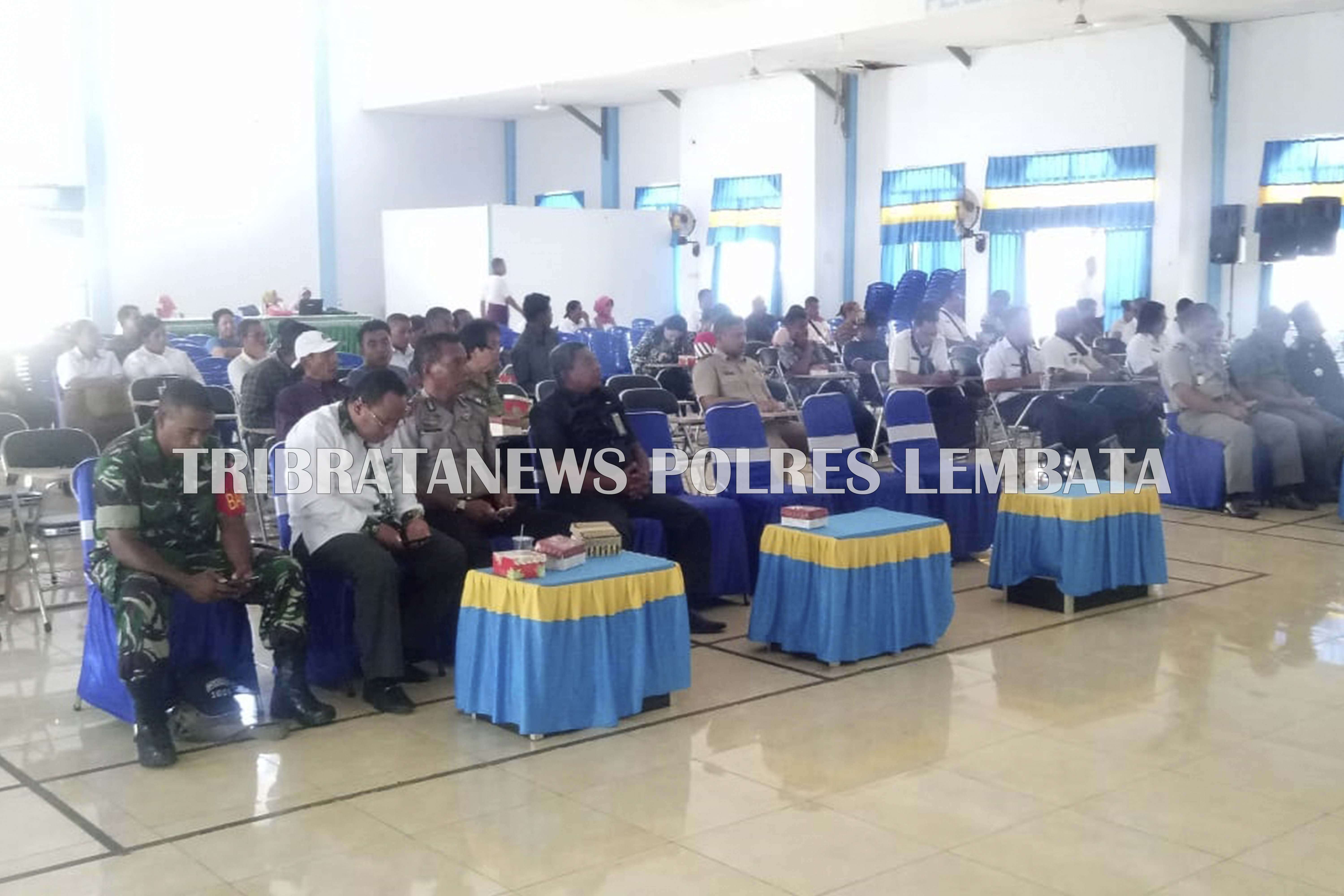 POLRES LEMBATA MENGIKUTI KEGIATAN ONLINE SINGLE SUBMISION YANG DI GELAR PEMDA KABUPATEN LEMBATA