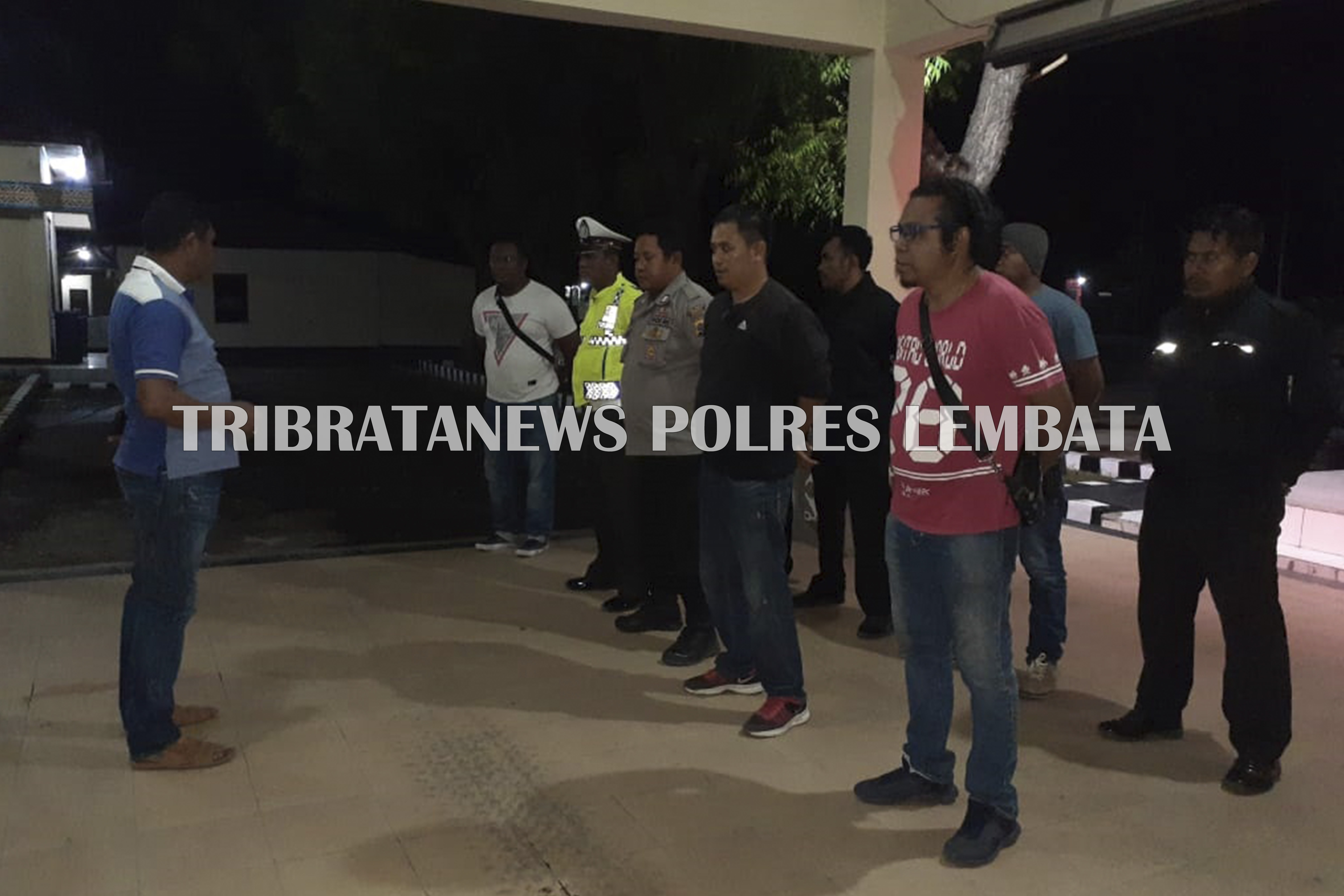 PATROLI POLRES LEMBATA HIMBAU MASING-MASING PENANGGUNGJAWAB PESTA JAGA SITUASI KAMTIBMAS