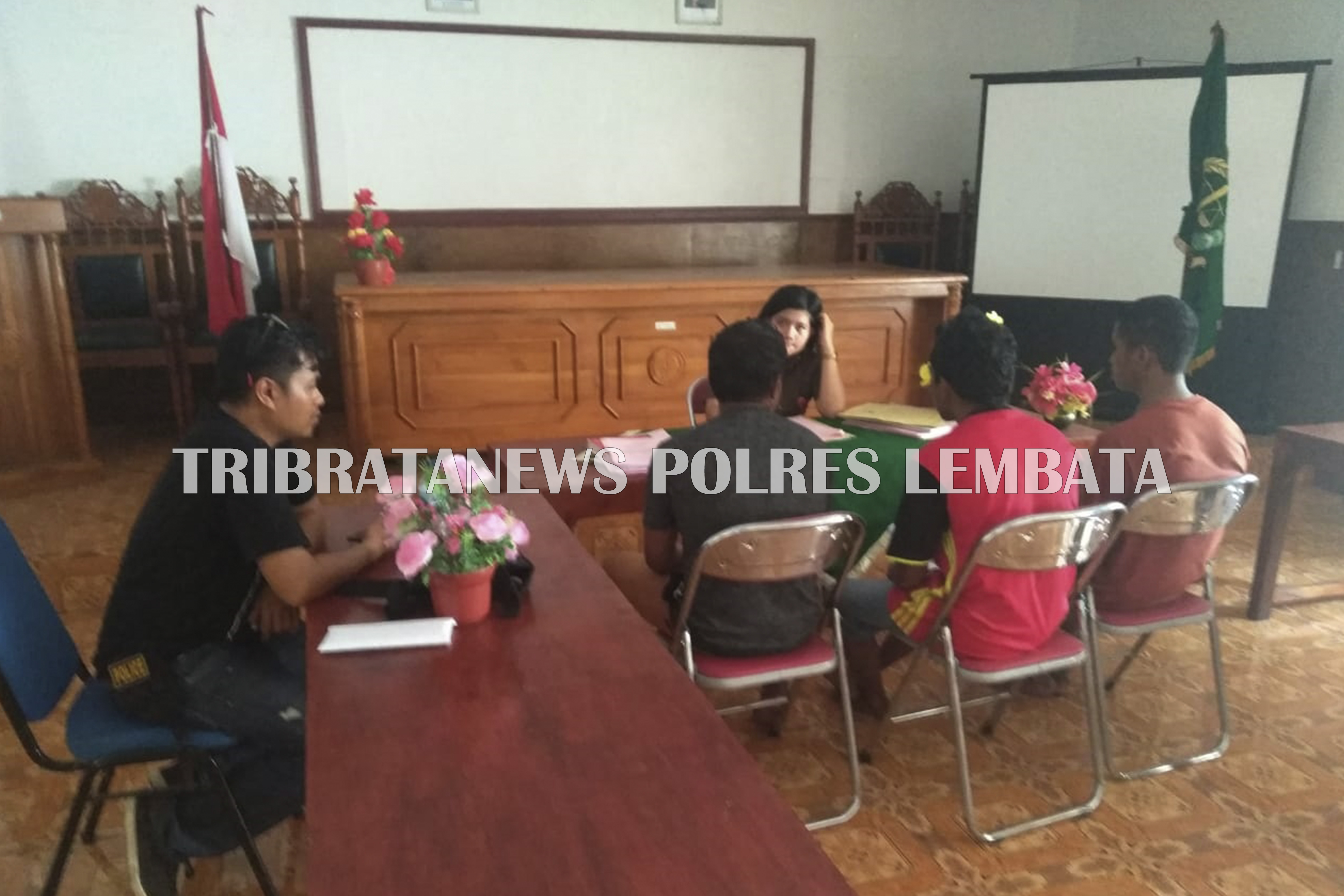 RESKRIM POLRES LEMBATA TAHAP 2 KASUS PENGEROYOKAN