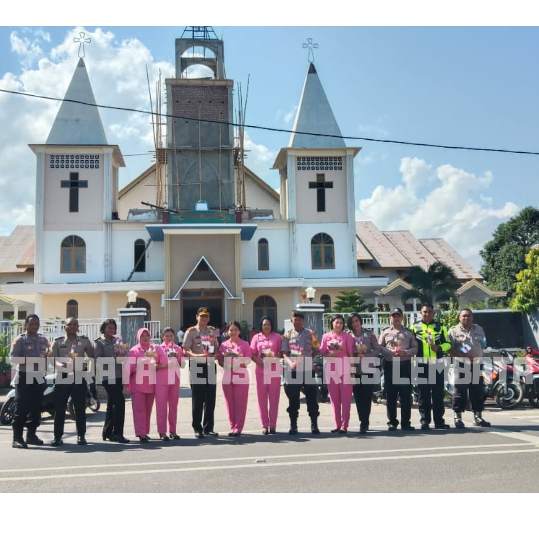 MENJELANG PERAYAAN NATAL POLRES LEMBATA BERSAMA IBU-IBU BHAYANGKARI LAKUKAN INI