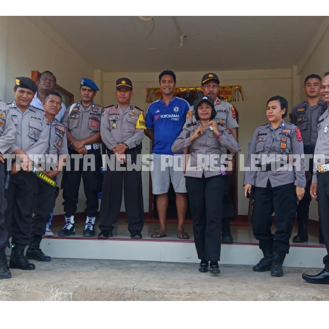 PASTIKAN KEAMANAN TEMPAT IBADAH JELANG IBADAH HARI RAYA NATAL 2019, POLRES LEMBATA LAKUKAN INI