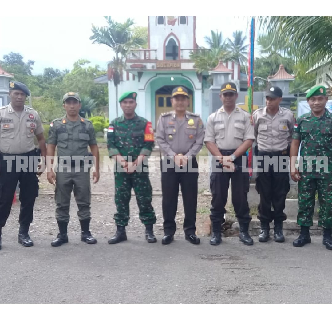 MISA NATAL KE 2, POLRES LEMBATA TETAP KERAHKAN SELURUH PERSONIL