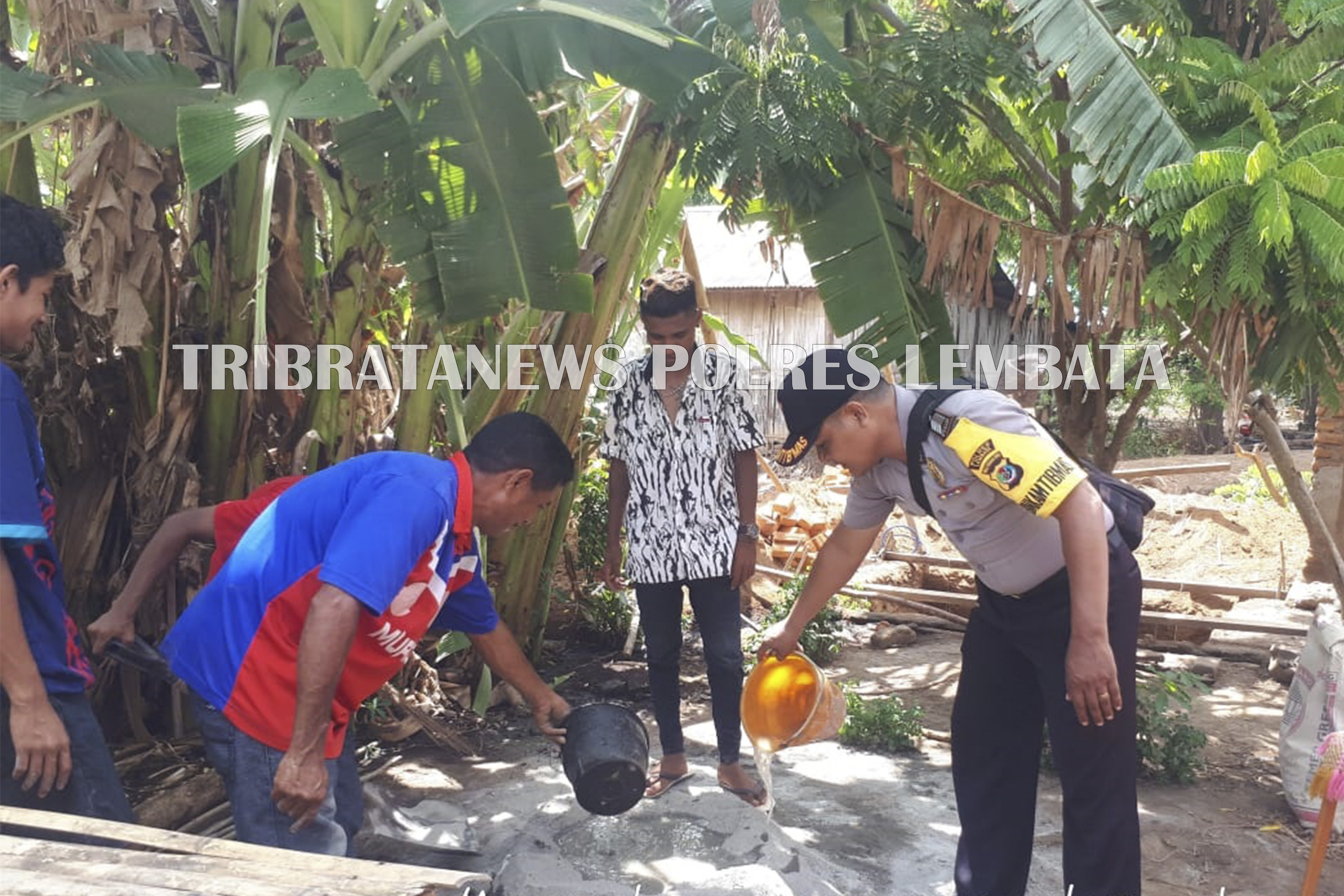 AKTIF SAMBANGI WARGA, BRIPKA SOCHERMAN AJAK WARGA JAGA KAMTIBMAS