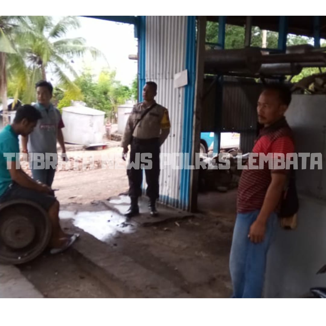 LAKUKAN SAMBANG DI KANTOR PLN BALAURING, BRIPKA FIRMON HIMBAU HAL INI