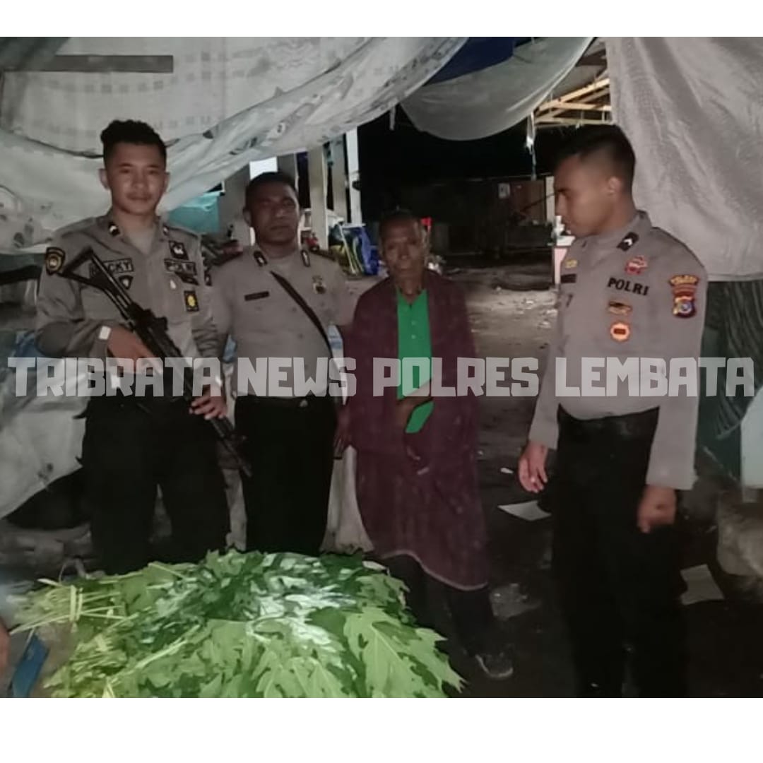 JAGA KAMTIBMAS DI WILAYAH KABUPATEN LEMBATA, POLRES LEMBATA RUTIN LAKUKAN INI