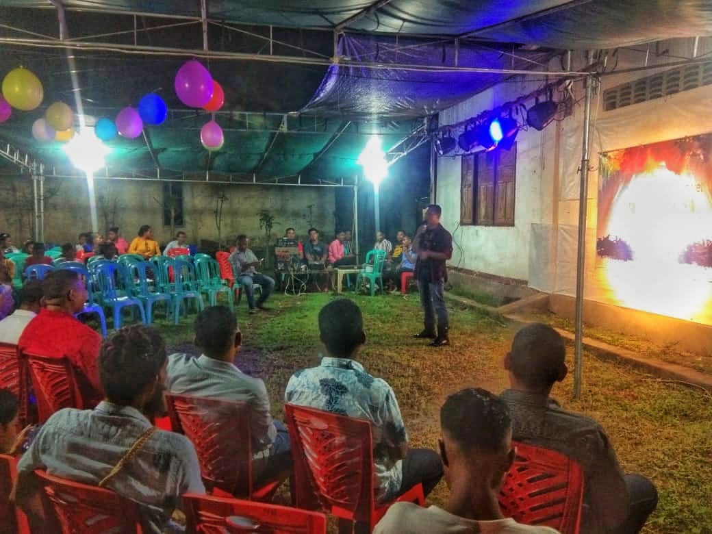 Dekat dengan anak muda, Wakapolres Lembata hadiri acara Valentine di Tujuh Maret