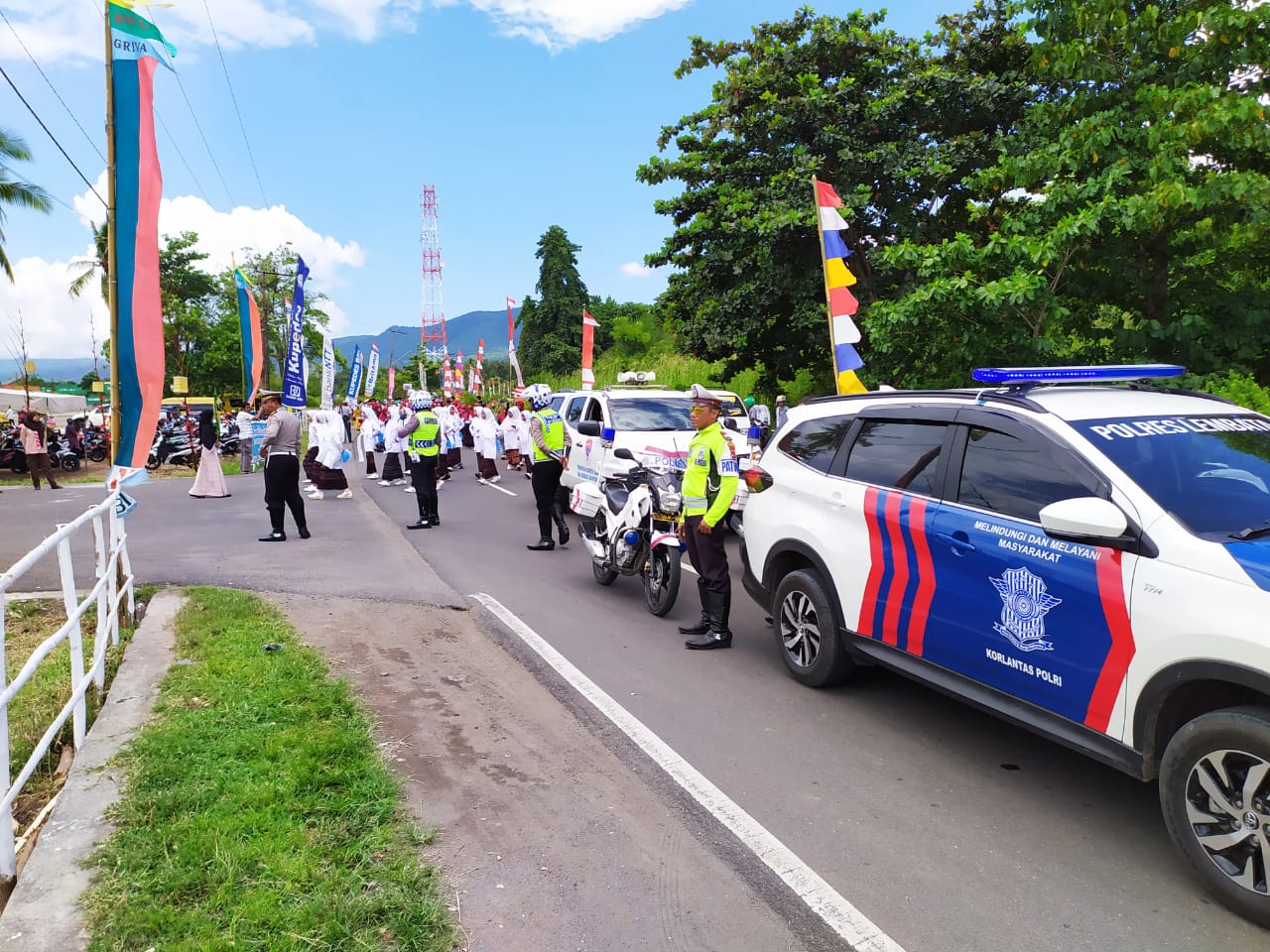 Polres Lembata Lakukan Serangkaian Kegiatan Amankan Pelaksanaan MTQ ke X Di Kabupaten Lembata