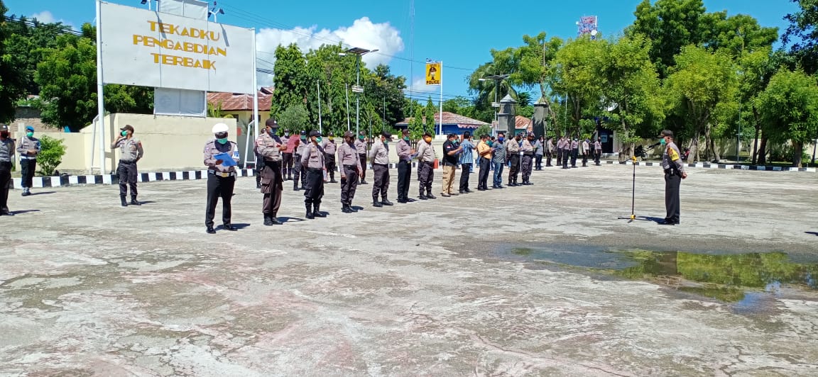 Kabag OPS Polres Lembata, Operasi Aman Nusa II, akan mempertebal anggota di beberapa titik bila di perlukan