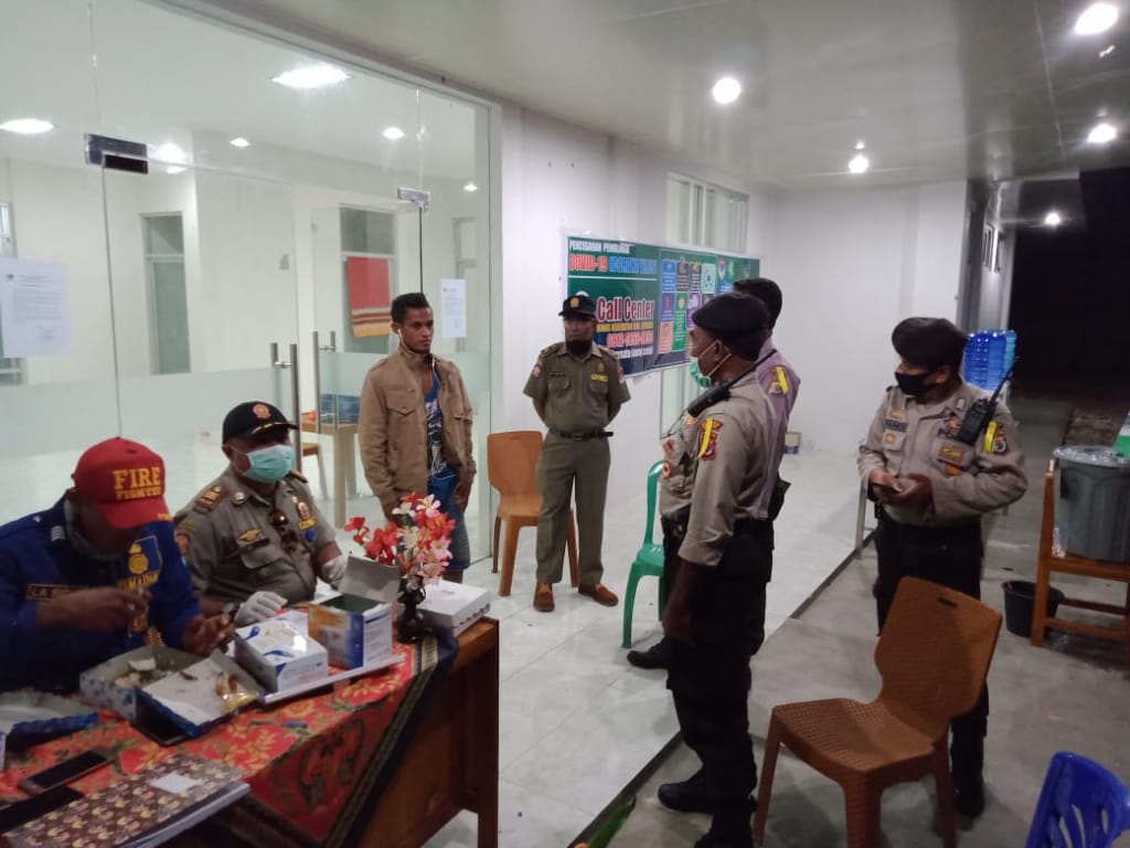 Kasat Sabhara pimpin patroli, monitoring lokasi karantina terpusat